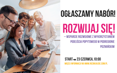Rozwijaj się II: rusza 17 nabór i potrwa do 26 czerwca!